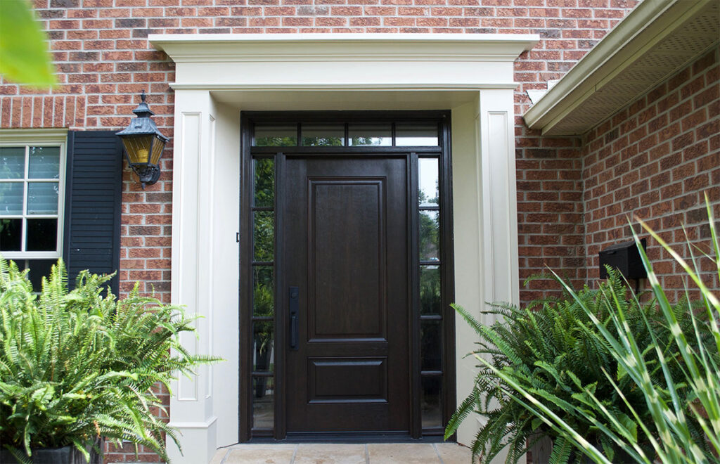 traditional front door