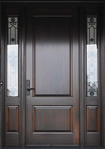 Custom Wood Front Door
