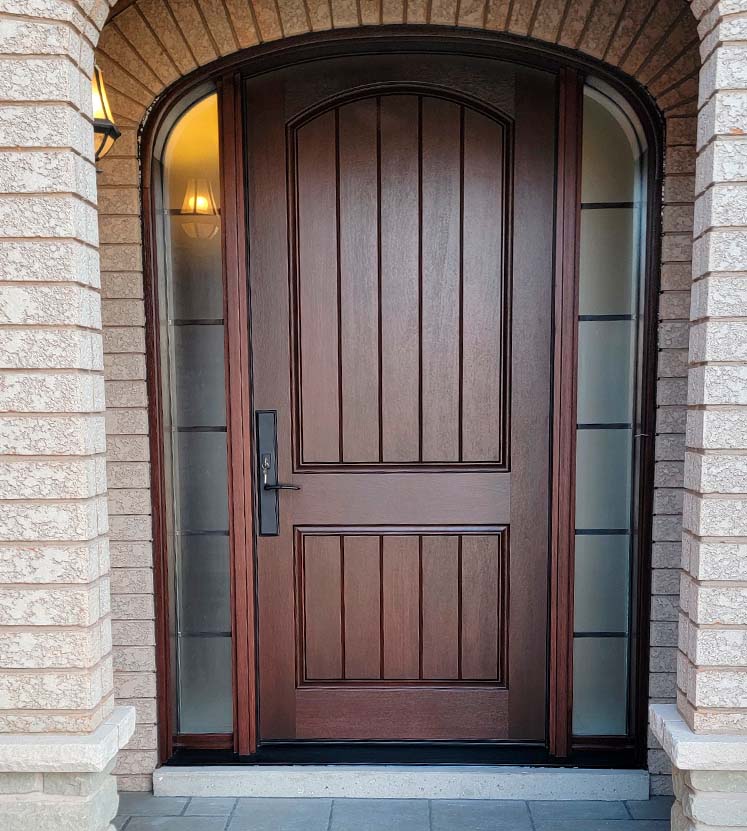 Arched Rusticgrain Fibreglass in Burlington - Doorway Inc.