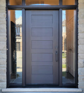 Oakville Firgrain Fiberglass Door_after